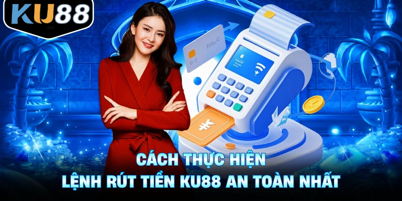 Cách thực hiện lệnh rút tiền Ku88 an toàn nhất