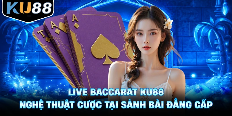 Live Baccarat Ku88 - Nghệ Thuật Cược Tại Sảnh Bài Đẳng Cấp